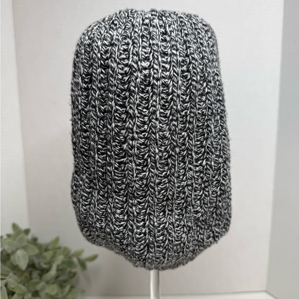 Madewell Marled Knit Slouchy Beanie OSFA Outdoor Cozy Cabincore Streetwear Boho - Picture 9 of 11